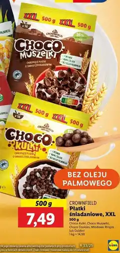 Lidl Płatki goldini Crownfield oferta