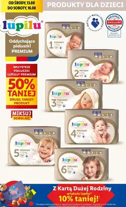 Lidl Pieluszki extra large 6 Lupilu Premium oferta