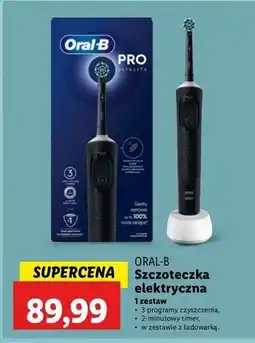 Lidl Szczoteczka do zębów black Oral-B Vitality Pro oferta