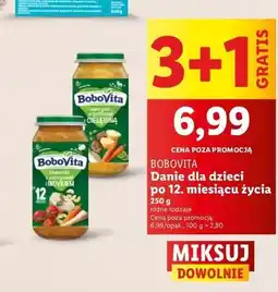 Lidl Kluseczki z warzywami i indykiem Bobovita oferta