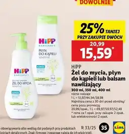 Lidl Balsam nawilżający Hipp Babysanft oferta