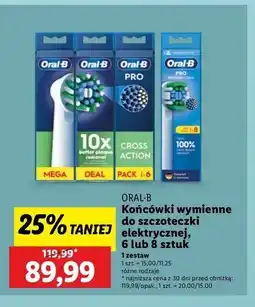 Lidl Końcówki do szczoteczek eb20-8 Oral-B Vitality Precision Clean oferta