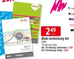 E.Leclerc Blok techniczny a3/10 k biały Happy Color oferta