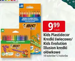 E.Leclerc Kredki ołówkowe evolution Bic Kids oferta