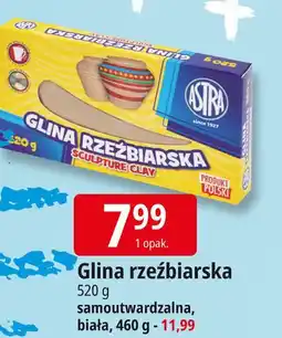 E.Leclerc Glina samoutwardzalna biała Astra oferta
