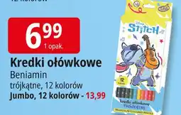 E.Leclerc Kredki ołówkowe jumbo Beniamin oferta