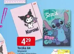 E.Leclerc Teczka a4 z gumką kuromi Unipap oferta