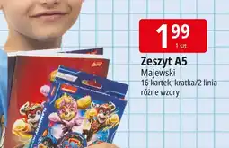 E.Leclerc Zeszyt a5 16 kartek 2 linie psi patrol St. Majewski oferta