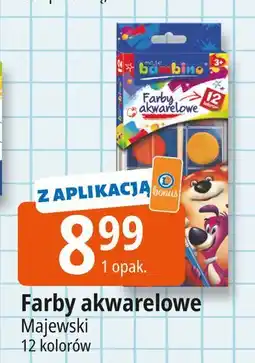 E.Leclerc Farby akwarelowe Moje Bambino oferta