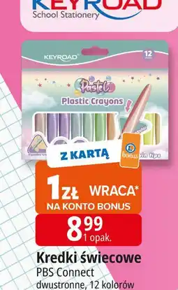 E.Leclerc Kredki świecowe pastelowe Keyroad oferta