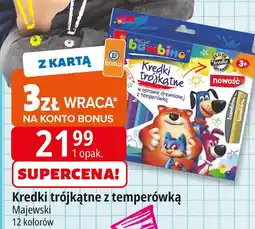 E.Leclerc Kredki drewniane trójkątne Moje Bambino oferta
