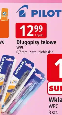 E.Leclerc Długopisy żelowe Pilot Frixion oferta