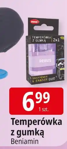 E.Leclerc Temperówka z gumką 2w1 Rexus oferta