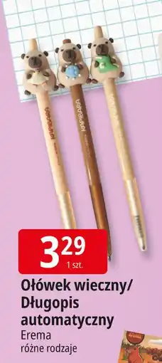 E.Leclerc Długopis automatyczny kapibara Erema oferta