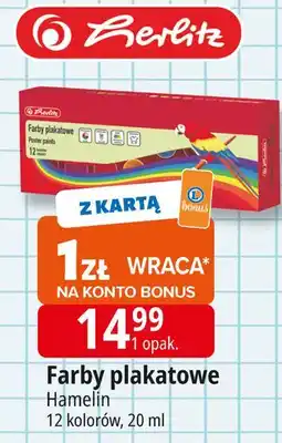 E.Leclerc Farby plakatowe Herlitz oferta