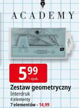 E.Leclerc Zestaw geometryczny academy Interdruk oferta