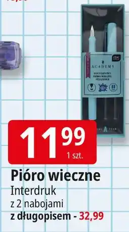 E.Leclerc Pióro wieczne z długopisem Interdruk oferta