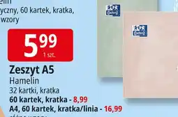 E.Leclerc Zeszyt a4 60 kartek linia Oxford oferta
