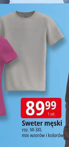 E.Leclerc Sweter męski m-3xl oferta