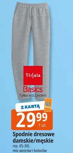 E.Leclerc Spodnie damskie dresowe Tissaia oferta