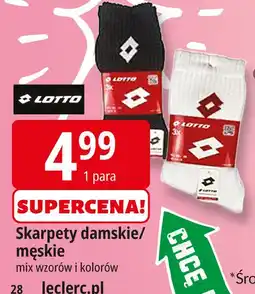 E.Leclerc Skarpetki damskie Lotto oferta