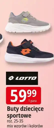 E.Leclerc Buty sportowe dziecięce 25-35 Lotto oferta
