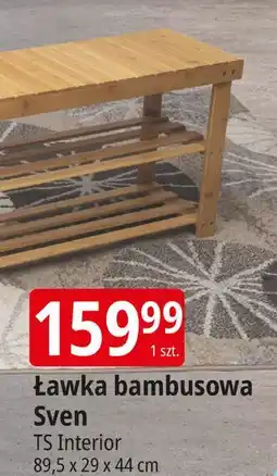 E.Leclerc Ławka bambusowa sven Ts Interior oferta