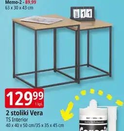 E.Leclerc Zestaw stolików vera Ts Interior oferta