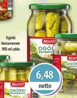 DUO-TES Ogórki konserwowe Mosso oferta