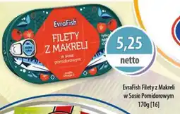 DUO-TES EvraFish Filety z Makreli w Sosie Pomidorowym Evra oferta