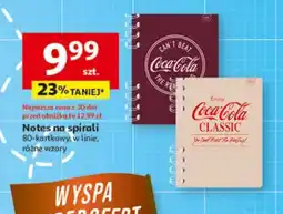 Auchan Notes na spirali oferta