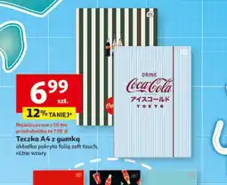 Auchan Teczka A4 z gumką oferta