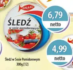 DUO-TES Śledź w sosie Pomidorowym Graal oferta