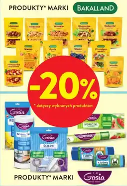 Intermarche PRODUKTY MARKI BAKALLAND/PRODUKTY MARKI Gosia oferta