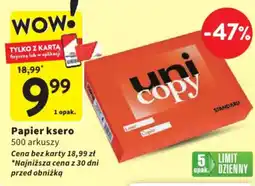 Intermarche Papier ksero oferta