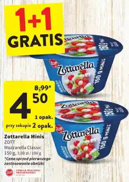 Intermarche Zottarella Minis oferta