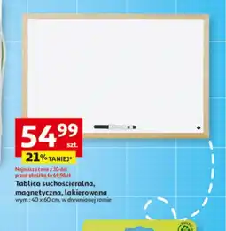 Auchan Tablica suchościeralna oferta