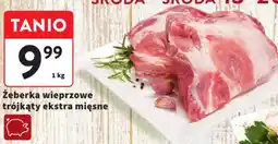 Intermarche Żeberka wieprzowe trójkąty ekstra mięsne oferta