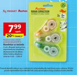 Auchan Korektor w taśmie Auchan oferta