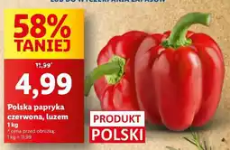 Lidl Papryka czerwona 1 kg Lidl oferta