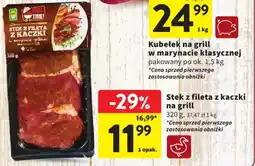 Intermarche Stek z fileta z kaczki na grill oferta