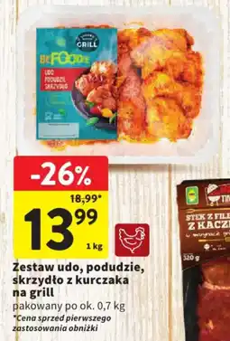 Intermarche Zestaw udo, podudzie, skrzydło z kurczaka na grill oferta