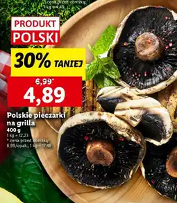 Lidl Pieczarki na grilla 1 opak. Lidl oferta