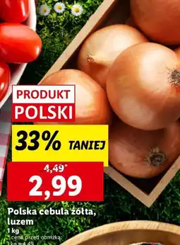 Lidl Cebula żółta 1 kg Lidl oferta