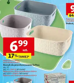 Auchan Koszyk do przechowywania Softex oferta