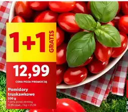 Lidl Pomidory truskawkowe 1 opak, Lidl oferta