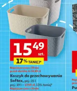 Auchan Koszyk do przechowywania Softex oferta