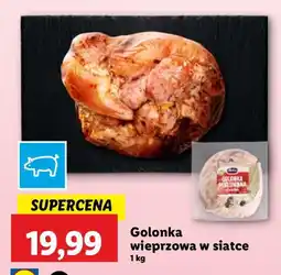 Lidl Golonka wieprzowa w siatce Lidl oferta