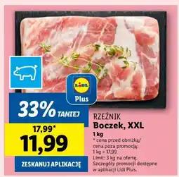 Lidl Boczek XXL Rzeźnik oferta