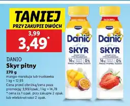 Lidl Skyr pitny mango-marakuja Danio oferta